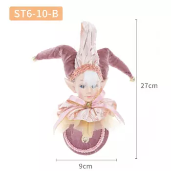 Рождественская подвеска elf doll ABXMAS