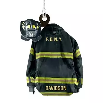 Рождественская подвеска пожарного ACRDDK