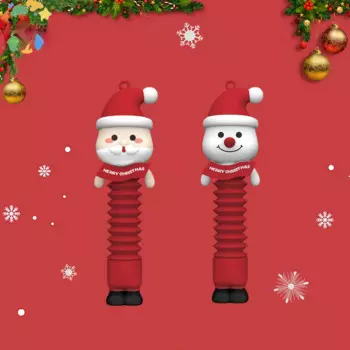 Рождественская телескопическая игрушка-антистресс для снятия стресса