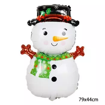 Рождественские фольгированные шары Danuyli