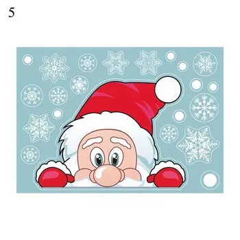 Рождественские наклейки для стен KAIGOTOQIGO