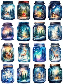 Рождественские наклейки TIAMECH