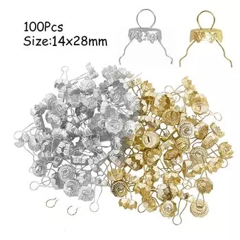 Рождественские шарики WNYZQ 50/100 шт., золотые, серебряные