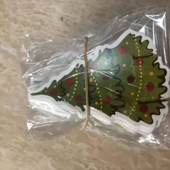 Рождественские украшения для бокалов MOONBIFFY, 10 шт.