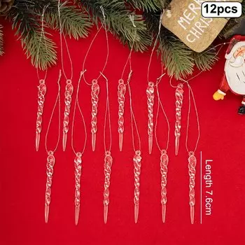 Рождественские украшения сосульки PlumHOME
