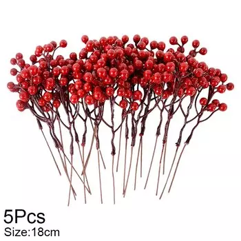 Рождественские украшения WNYZQ с красными ягодами