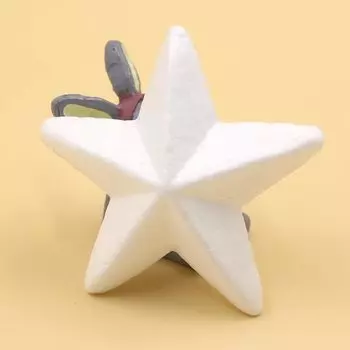 Рождественские звезды из пенопласта Tissy 10 шт.