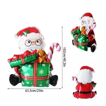 Рождественский шар MOONBIFFY Санта-Клаус