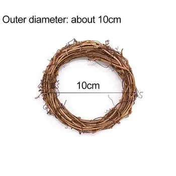 Рождественский венок из ротанга ZQCXLD