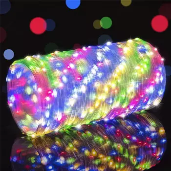 Уличная LED гирлянда stargirl 50/100 м белая/теплый белый/многоцветный