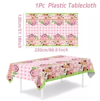 Розовые шары с животными FENGRISE для дня рождения