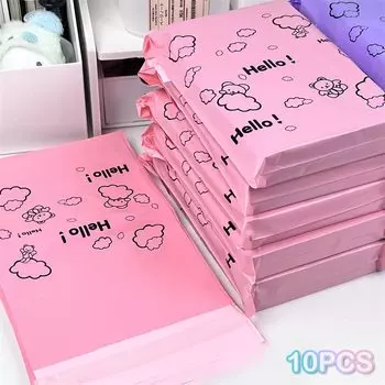 Розовые водонепроницаемые пакеты-конверты JETTING