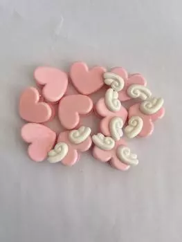 Розовые зажимы Lonelyeyes (10 шт.)