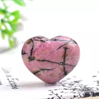 Розовый кварц сердце