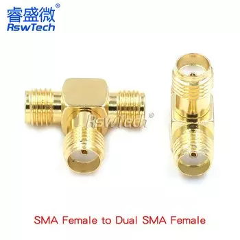 RSWTECH Адаптер SMA RPSMA-KJK SMA-KKK SMA-KKJ