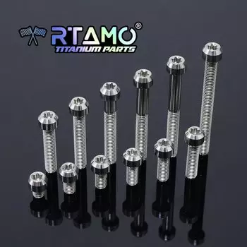 RTAMO Титановые болты M5X10-50 с отверстием для масляного бака (1 шт.)