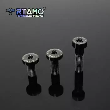 RTAMO Титановый болт Gr5 M10X20/35 Винты Torx с тонкой головкой Крепежные винты для суппорта мотоцикла (1 шт.)