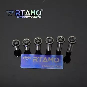 RTAMO Титановые болты M10 для велосипеда и мотоцикла