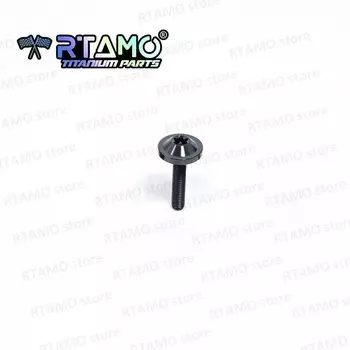 RTAMO Титановый болт M5X10/15/20/25/30 мм (OD = 16), винт с титановой головкой, Крепеж CNC для велосипеда, мотоцикла, автомобиля