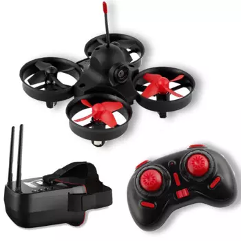 RTF микро FPV гоночный Квадрокоптер игрушки с 5,8G S2 1000TVL 40CH камера 3 дюйма VR009 FPV очки VR гарнитура вертолет Дрон