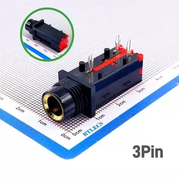 RTLECS CK635032-5 6,35 мм стерео аудиоразъем