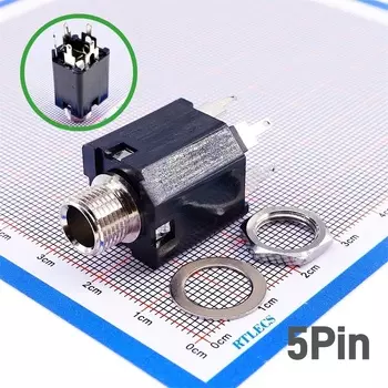 RTLECS CK-6335L аудио разъем 6,35 мм