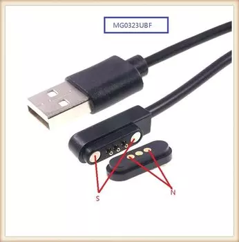 RTLECS MG0323-x магнитный разъем Pogo Pin 3 полюса 2,3 мм