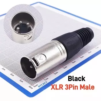 RTLECS XLR-3P 3-контактный разъем для зарядки