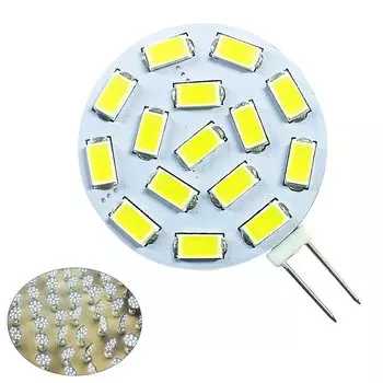 RTNLIT Светодиодная лампочка G4 теплый белый свет 15 SMD