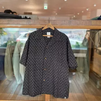 Рубашка из хлопка и льна VISVIM 23ss Whitney kauri