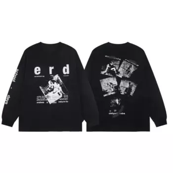 Рубашка мужская Винтажная с эффектом потертости, Y2k