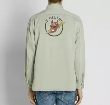 Рубашка с вышивкой визим Виллард