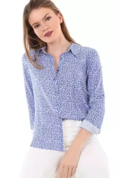 Рубашка женская с длинным рукавом, весна-осень 2021