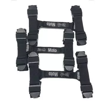 Ручка багажника универсальная, шнур из алюминиевого сплава для мотоцикла, 34-45 л, тройная, четырехсторонняя ручка, аксессуары