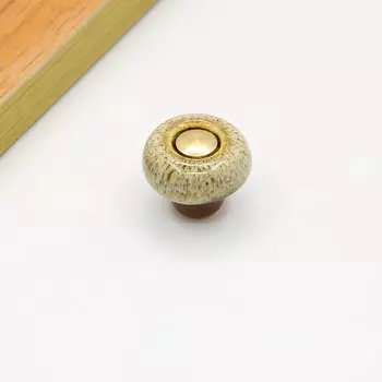 Ручка для мебели MARUAT мраморная керамическая