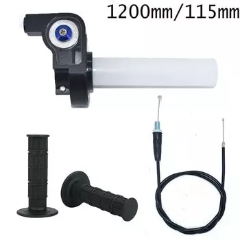 Ручка для мотоцикла с 1/4 быстрой поворотной дроссельной заслонкой, кроссовые мотоциклетные ручки 7/8 дюйма ДЛЯ CRF KLX Kayo ESB