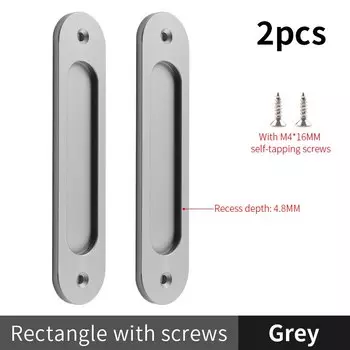 Ручка для раздвижной двери BON Paste алюминиевая