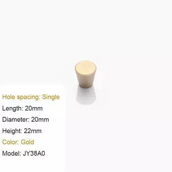 Ручка для шкафа из алюминиевого сплава, золото