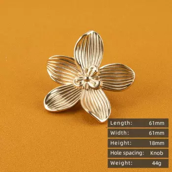 Ручка для шкафа KEDLO золотая античная латунь