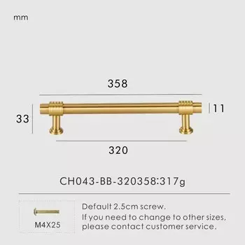 Ручка для шкафа Nurlin из латуни с пеньковой веревкой