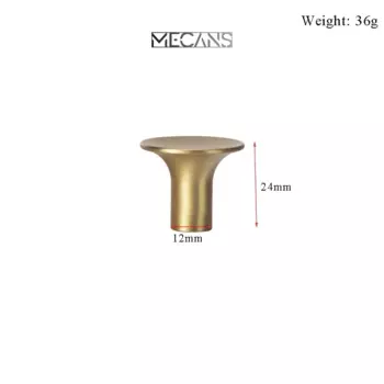 Ручка для шкафа TONA матовая латунь