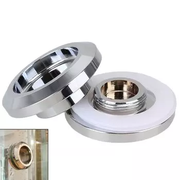 Ручка двери NERISXB для стеклянной двери серебристого цвета