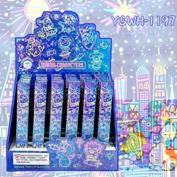 Ручка гелевая Sanrio с черными чернилами, 0,5 мм, 24 шт./партия