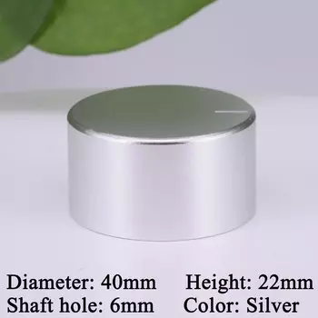 Ручка громкости JEMOSA алюминиевая 21/25/30/35/48 мм