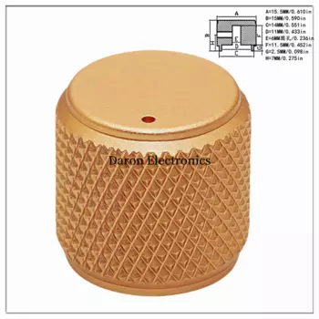 Кнопка регулятора DRDZ из алюминиевого сплава