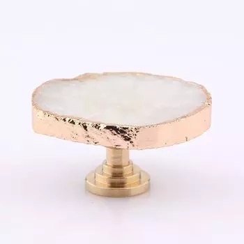 Ручка из натурального хрусталя