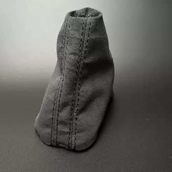 Ручка переключения передач для LHD VW Golf 6 GTI Scirocco DSG, замшевая кожаная ручка переключения передач, накладка, автомобильные аксессуары 16D713203A