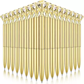 Ручка шариковая металлическая, 50 шт., для письма