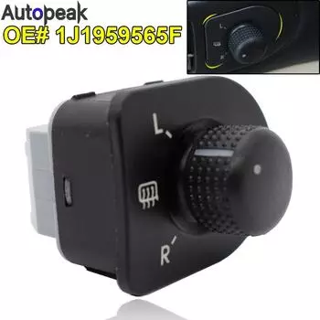 Ручка управления зеркалом заднего вида для VW T5 Golf MK4 1J1 1J5 Bora New Beetle 9C1 1C1 1Y7 Passat 3B2 3B3 3B5 3B6 OE # 1J 1959565 Ф
