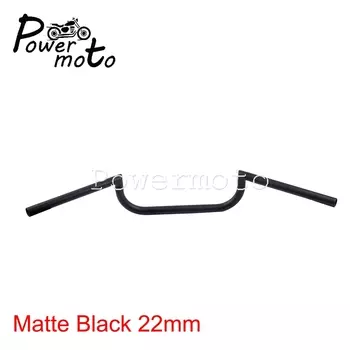 Ручки Clubman для бара, кафе, Racer, 22 мм и 25 мм, 1 дюйм и 7/8 дюйма, руль для Harley Kawasaki KZ Yamaha Sports XSR Cafe Racer